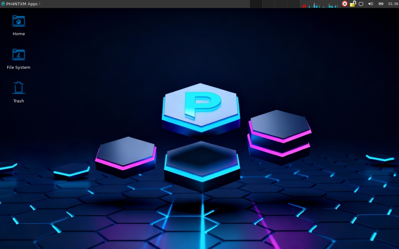 PH4NTXM Desktop Environment